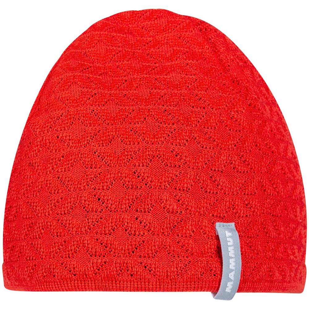 mammut nordwand beanie rouge  homme