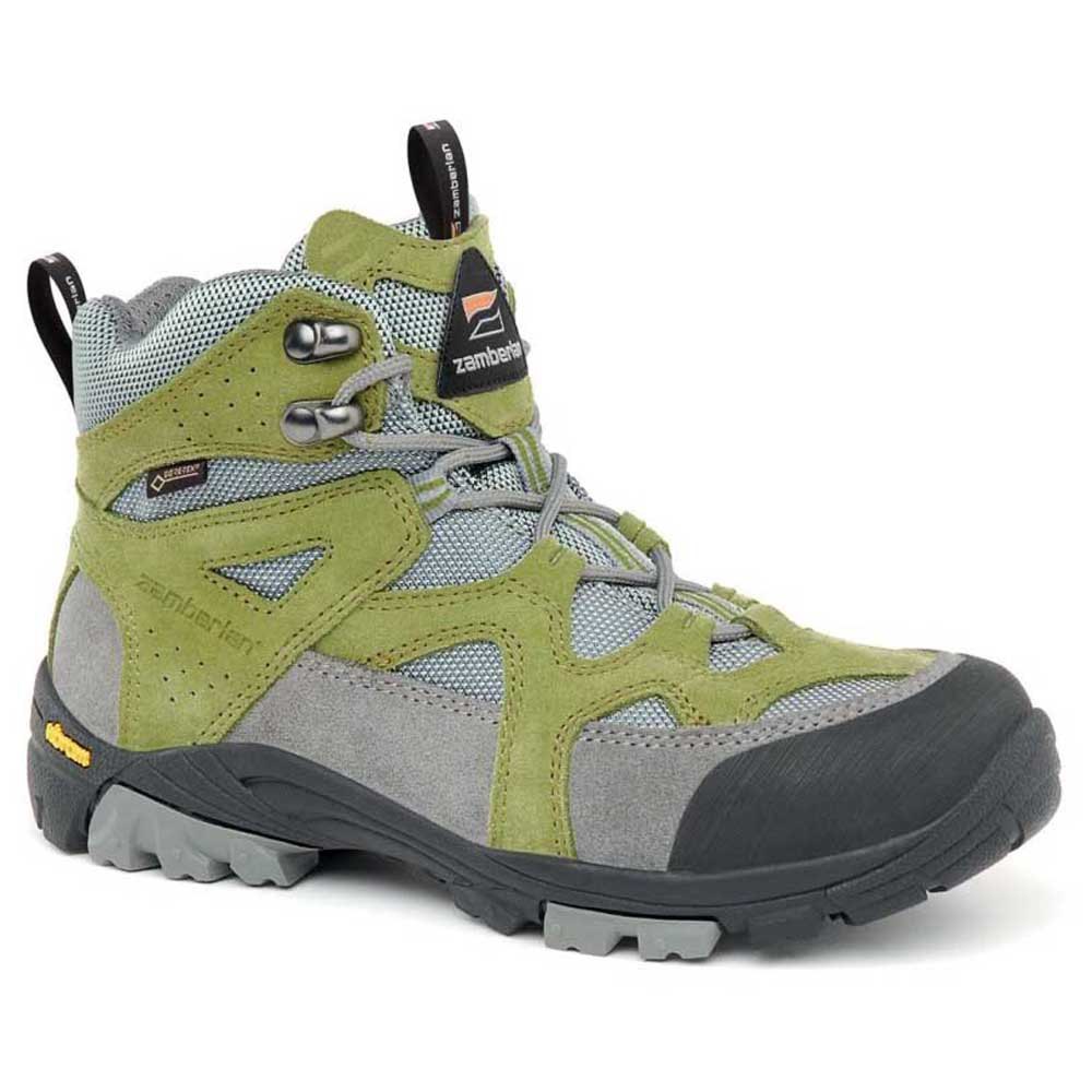 zamberlan 146 quantum goretex rr junior hiking boots vert,gris eu 28