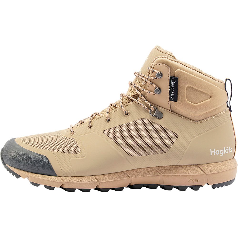 haglofs lim mid proof hiking boots beige eu 37 1/3 femme