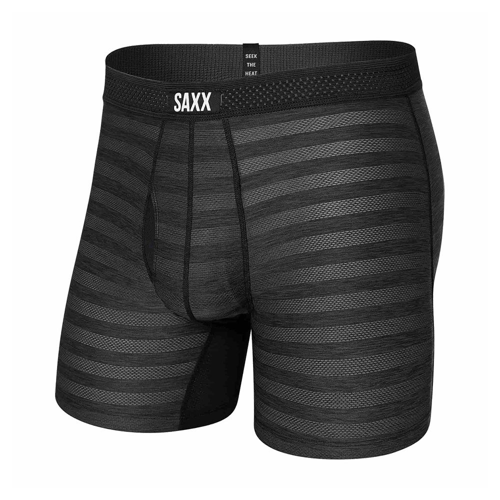 saxx underwear hot fly boxer gris l homme