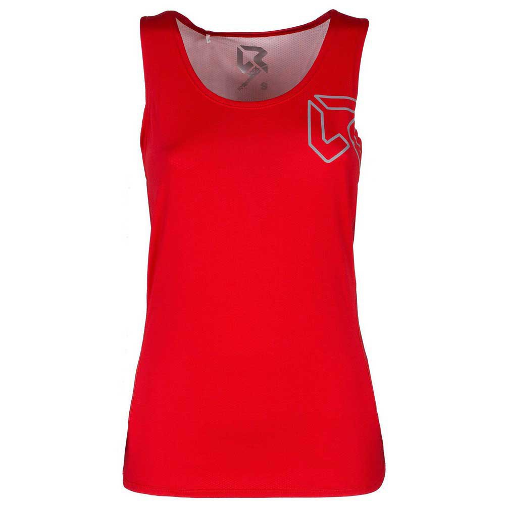rock experience super sleeveless t-shirt rouge l femme