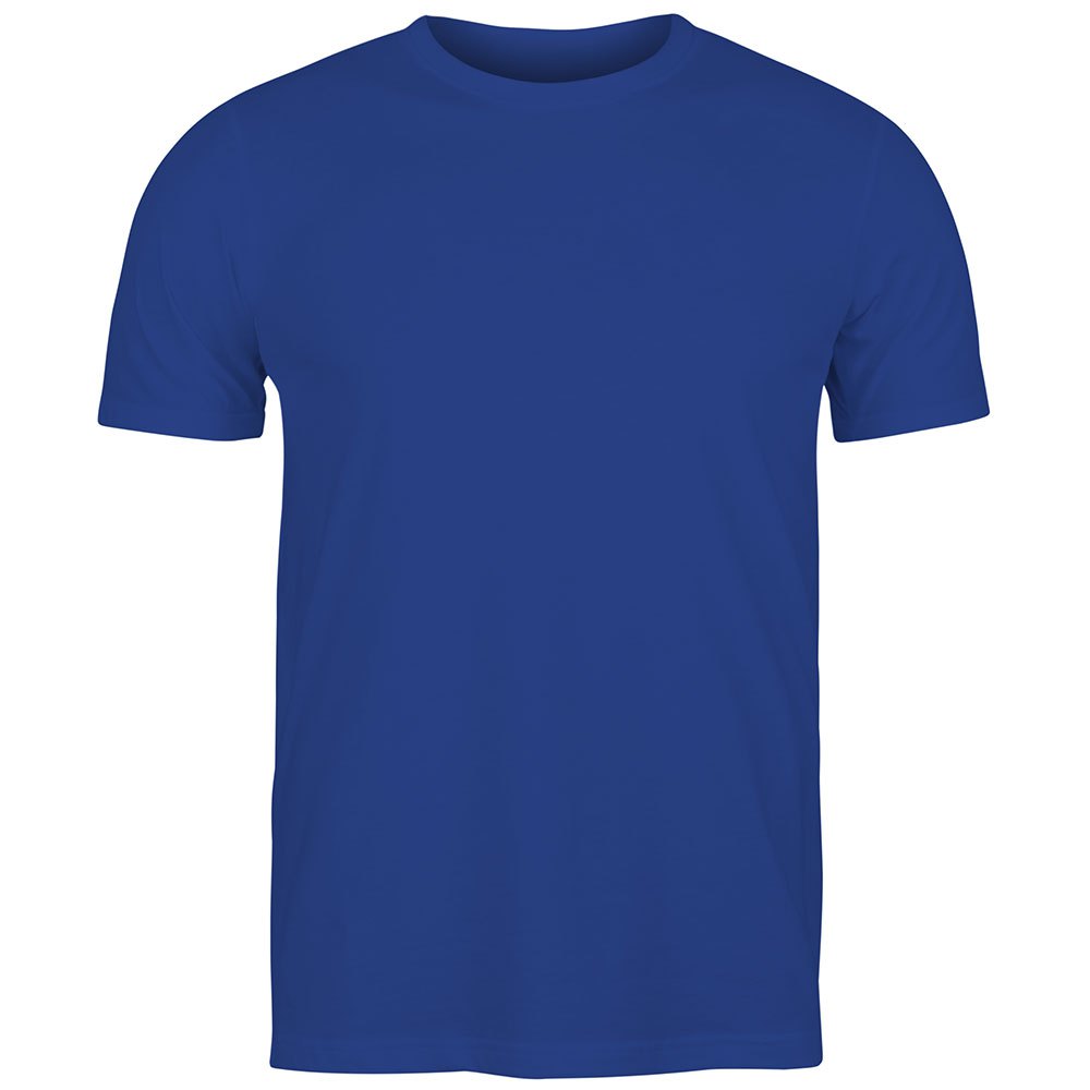 joluvi combed cotton short sleeve t-shirt bleu xl homme