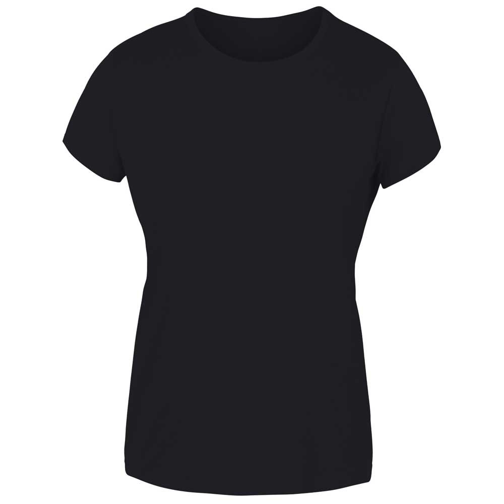 joluvi combed cotton short sleeve t-shirt noir xs femme