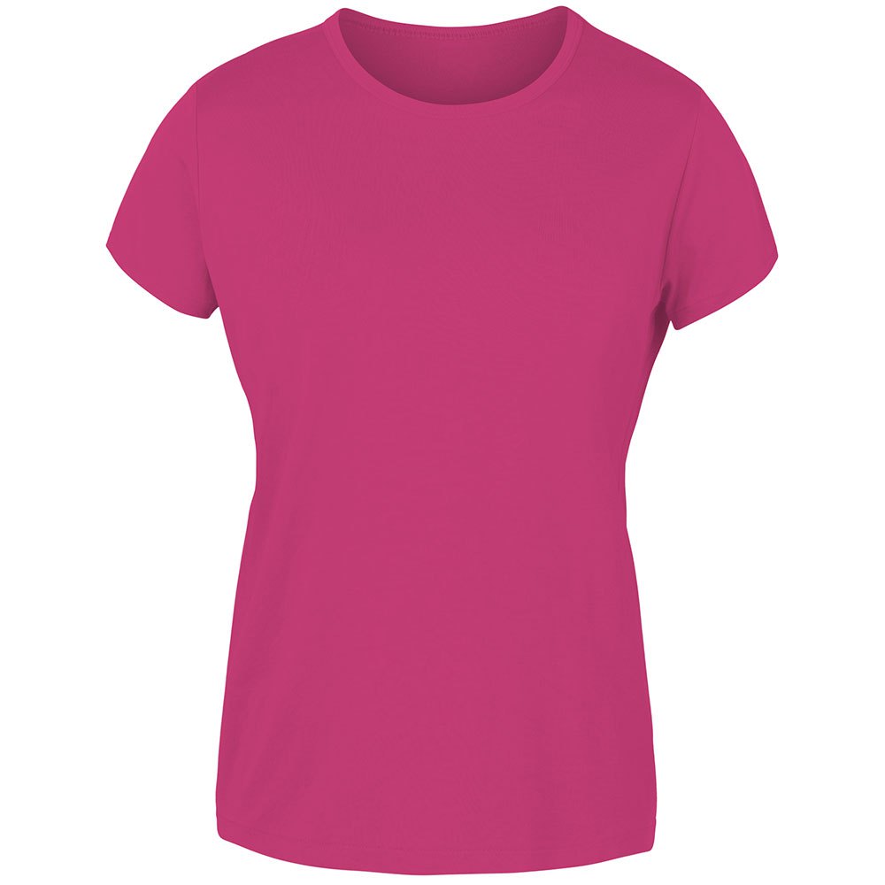 joluvi combed cotton short sleeve t-shirt rose xl femme