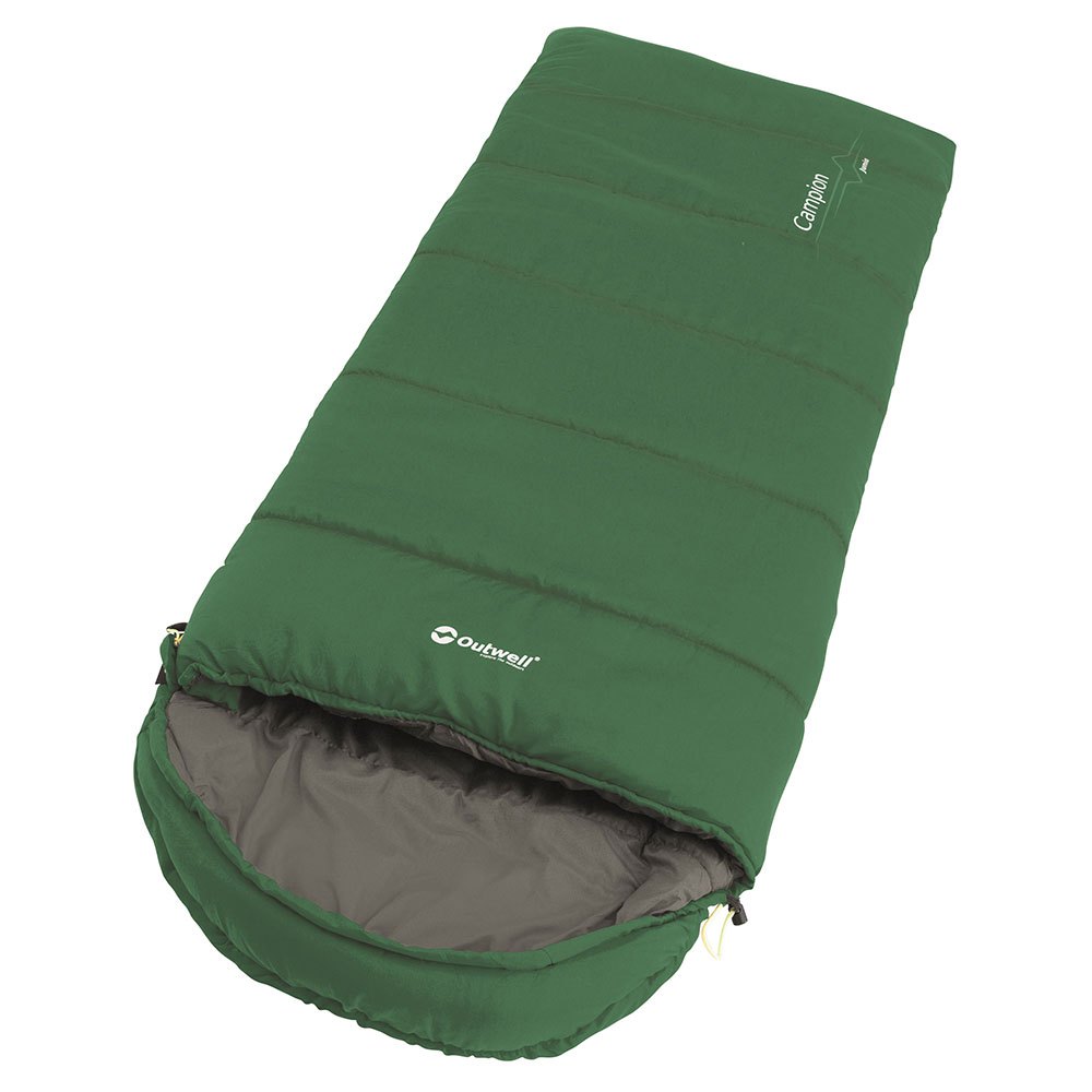 outwell campion junior sleeping bag vert extra short / left zipper