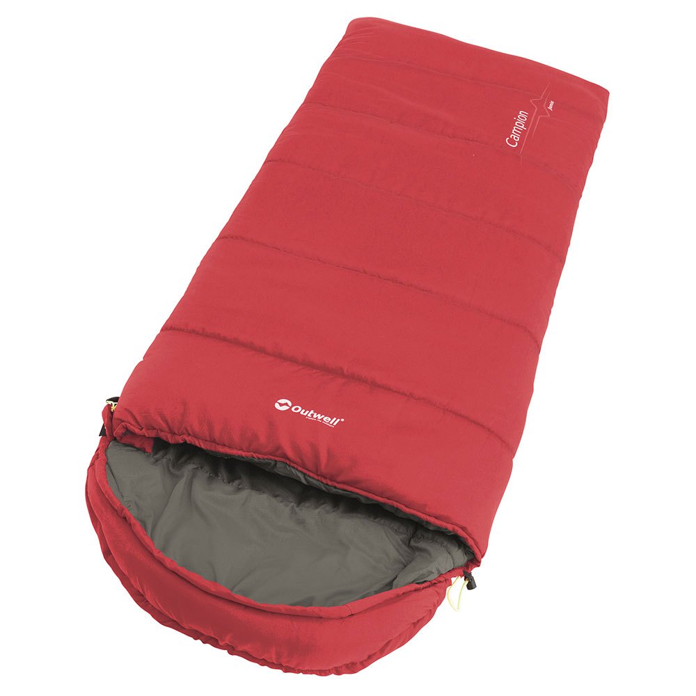 outwell campion junior sleeping bag rouge extra short / left zipper