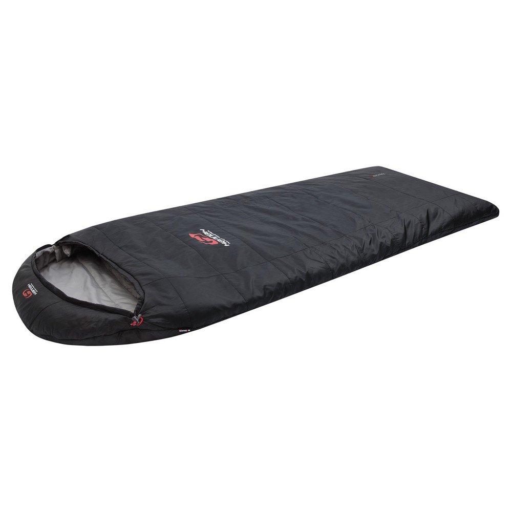 hannah ranger 200 8 °c sleeping bag noir regular / left zipper