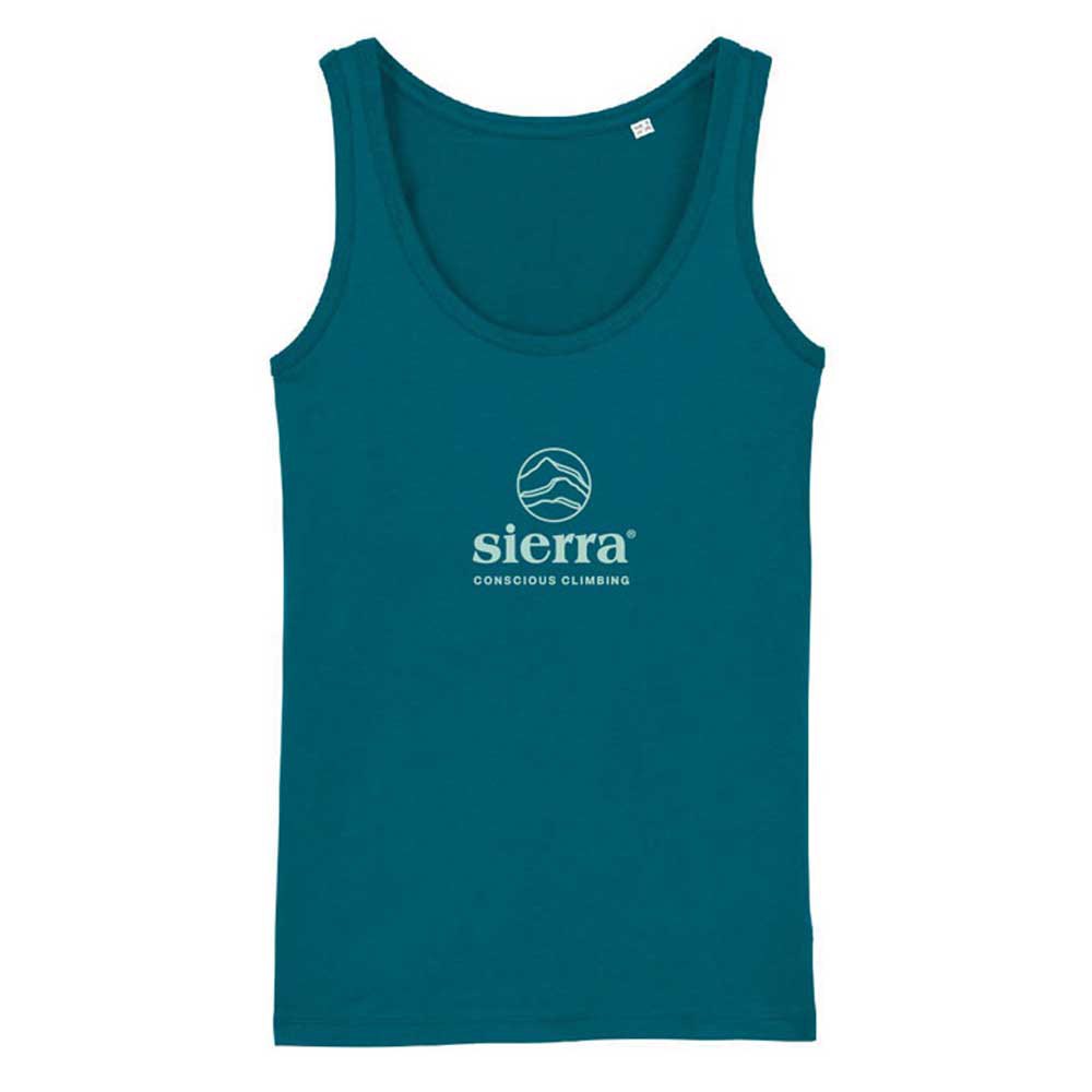 sierra climbing coorp sleeveless t-shirt bleu l femme