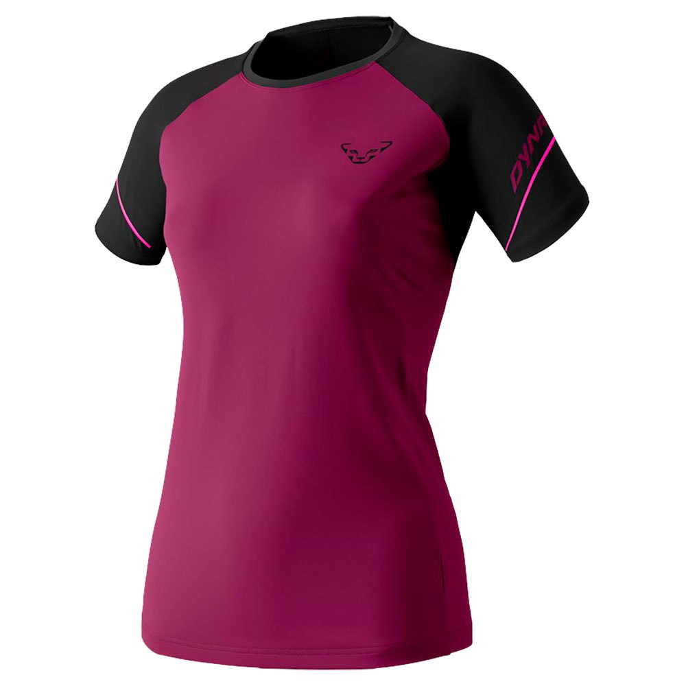 dynafit alpine pro short sleeve t-shirt rouge de 34 femme