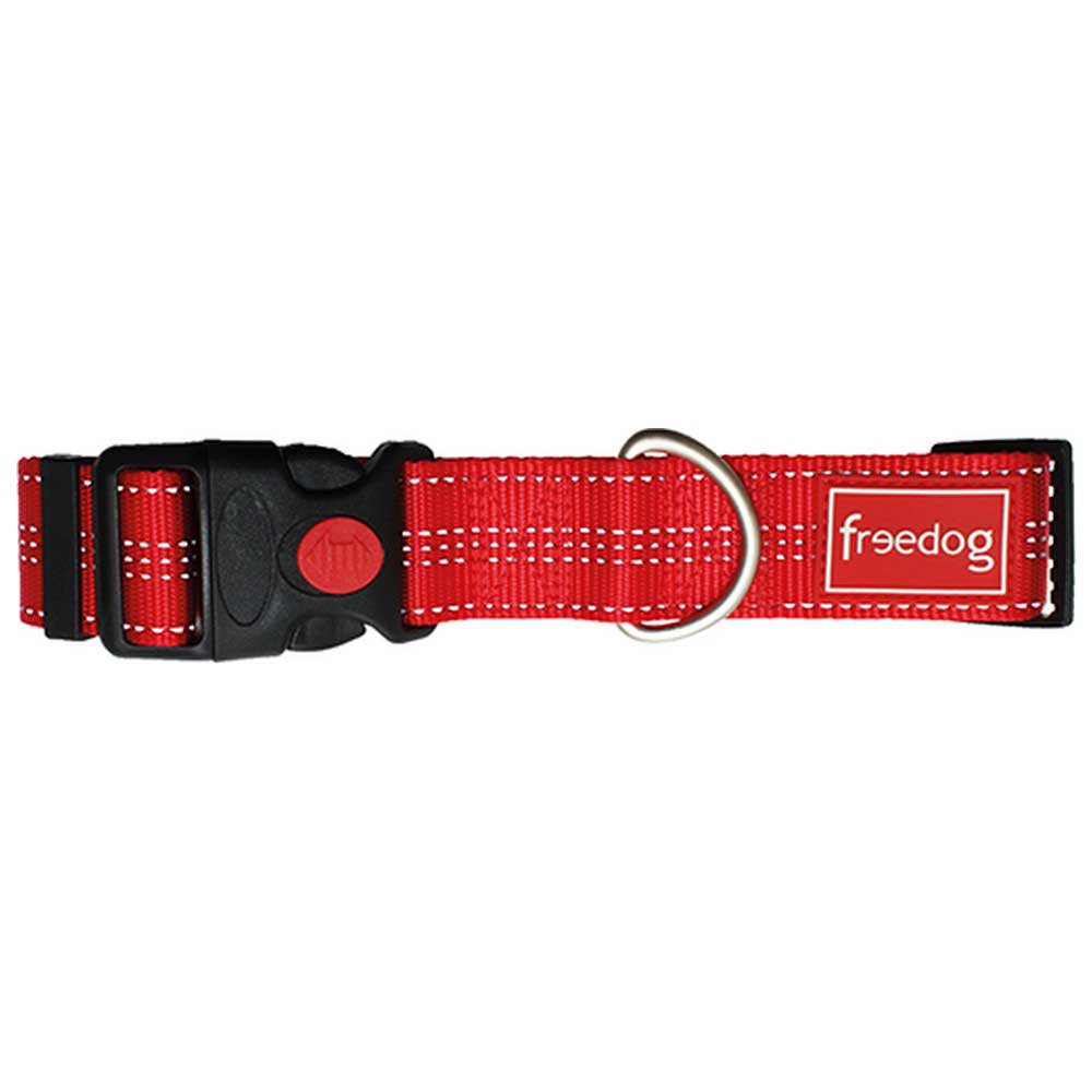 freedog plus xl nylon collar rouge 55-75 cm