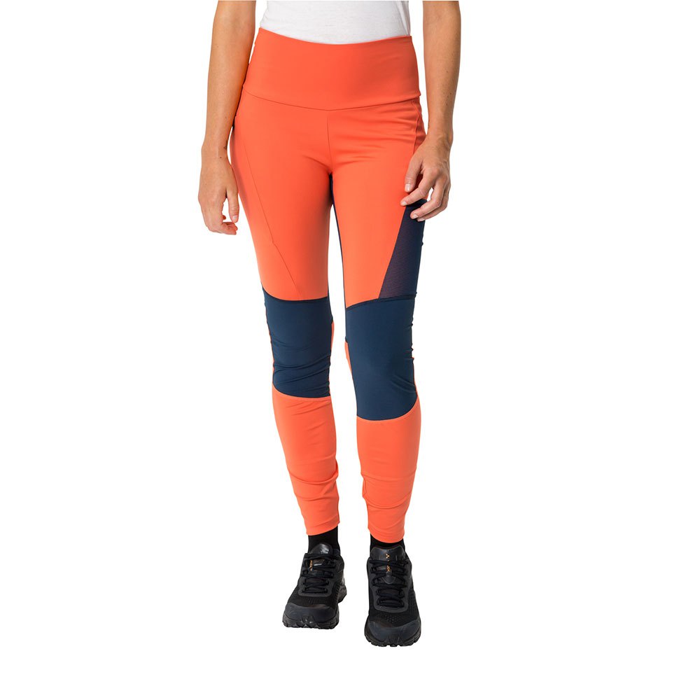 vaude scopi ii leggings orange 36 femme