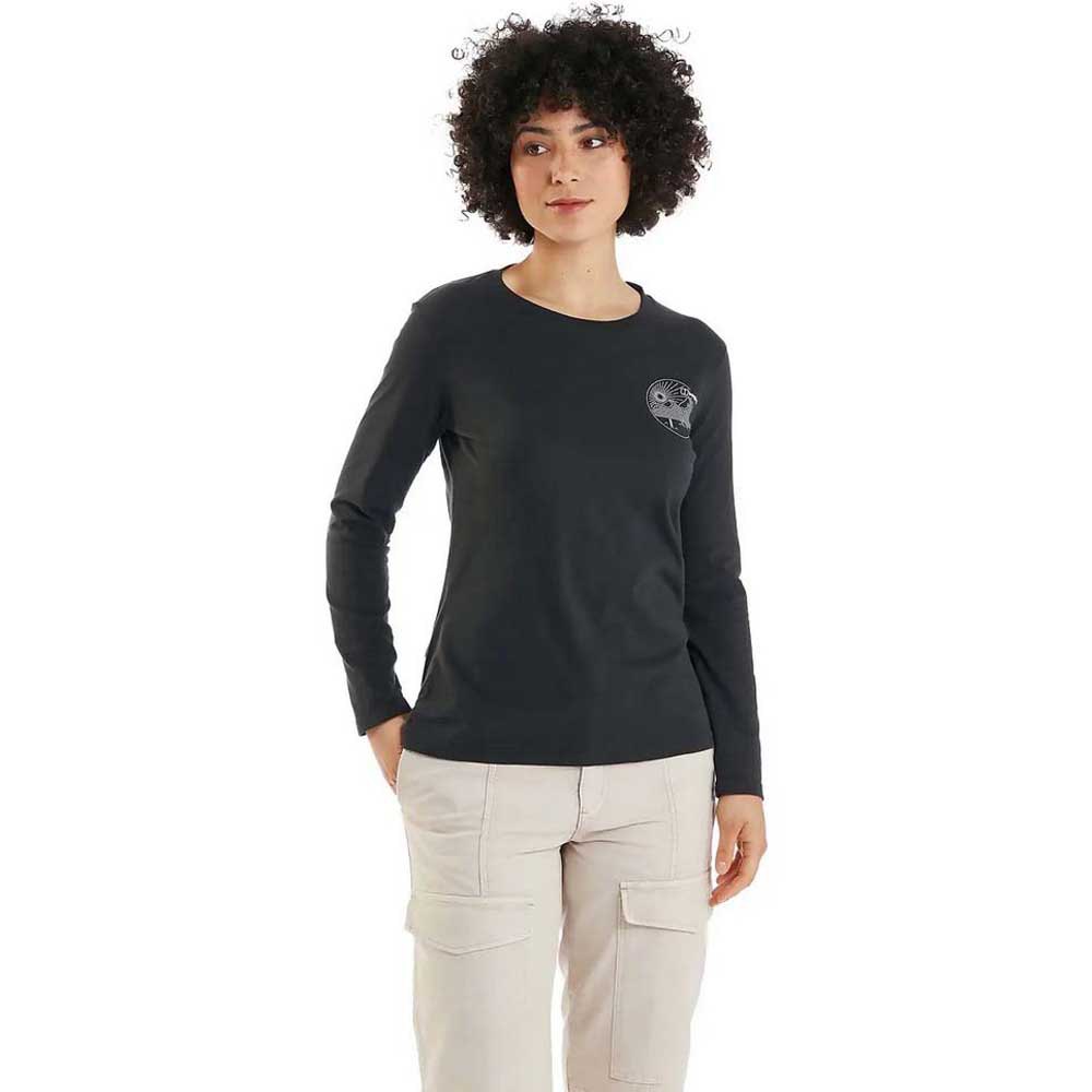 berghaus linear landscape long sleeve t-shirt noir 8 femme