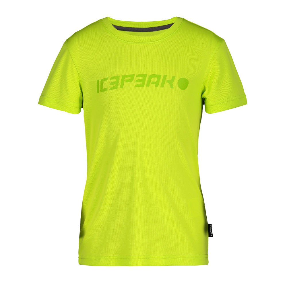 icepeak kemberg short sleeve t-shirt jaune 164 cm