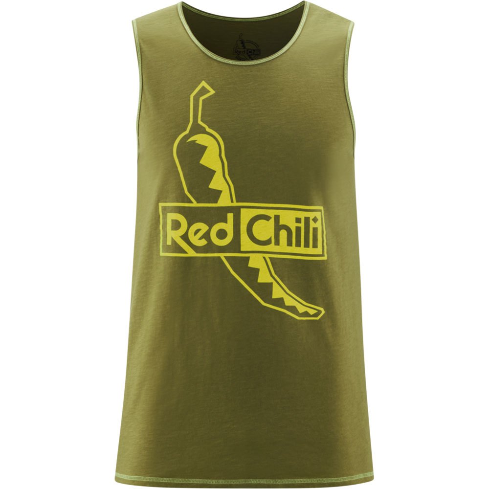 red chili gamba sleeveless t-shirt vert xs homme