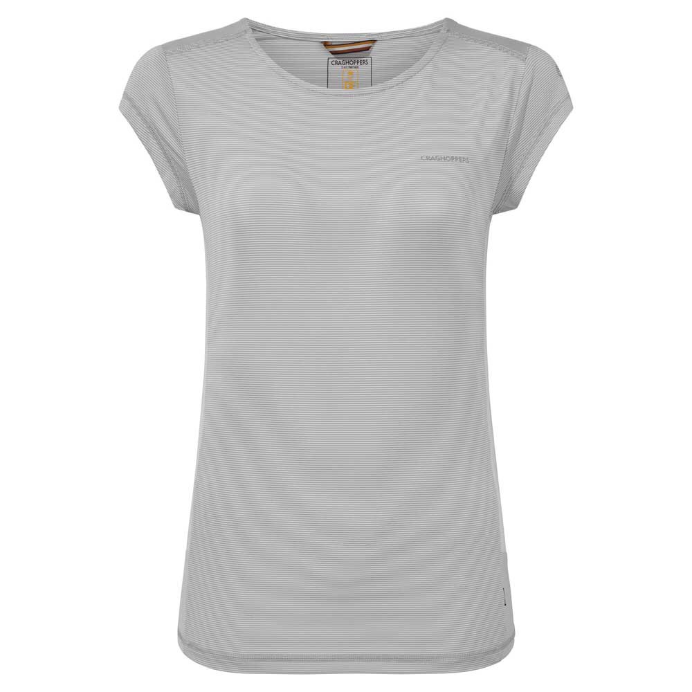 craghoppers atmos short sleeve t-shirt gris 14 femme