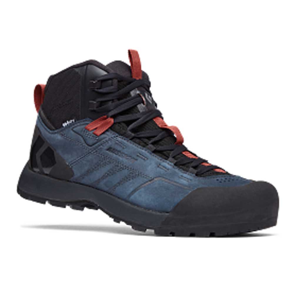 black diamond mission leather mid wp hiking shoes bleu eu 42 1/2 homme