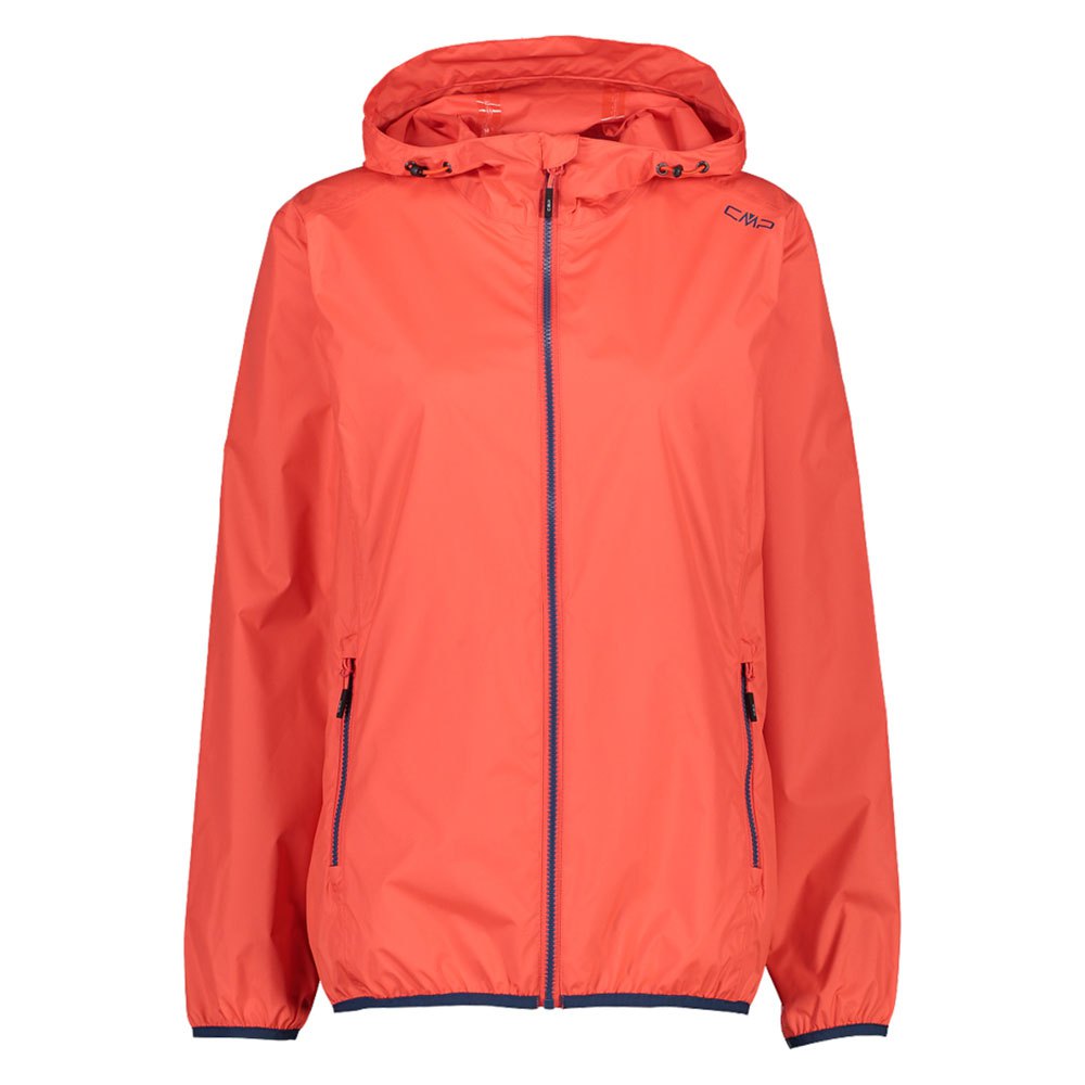 cmp 32x5796 rain fix hood jacket rouge 2xl femme