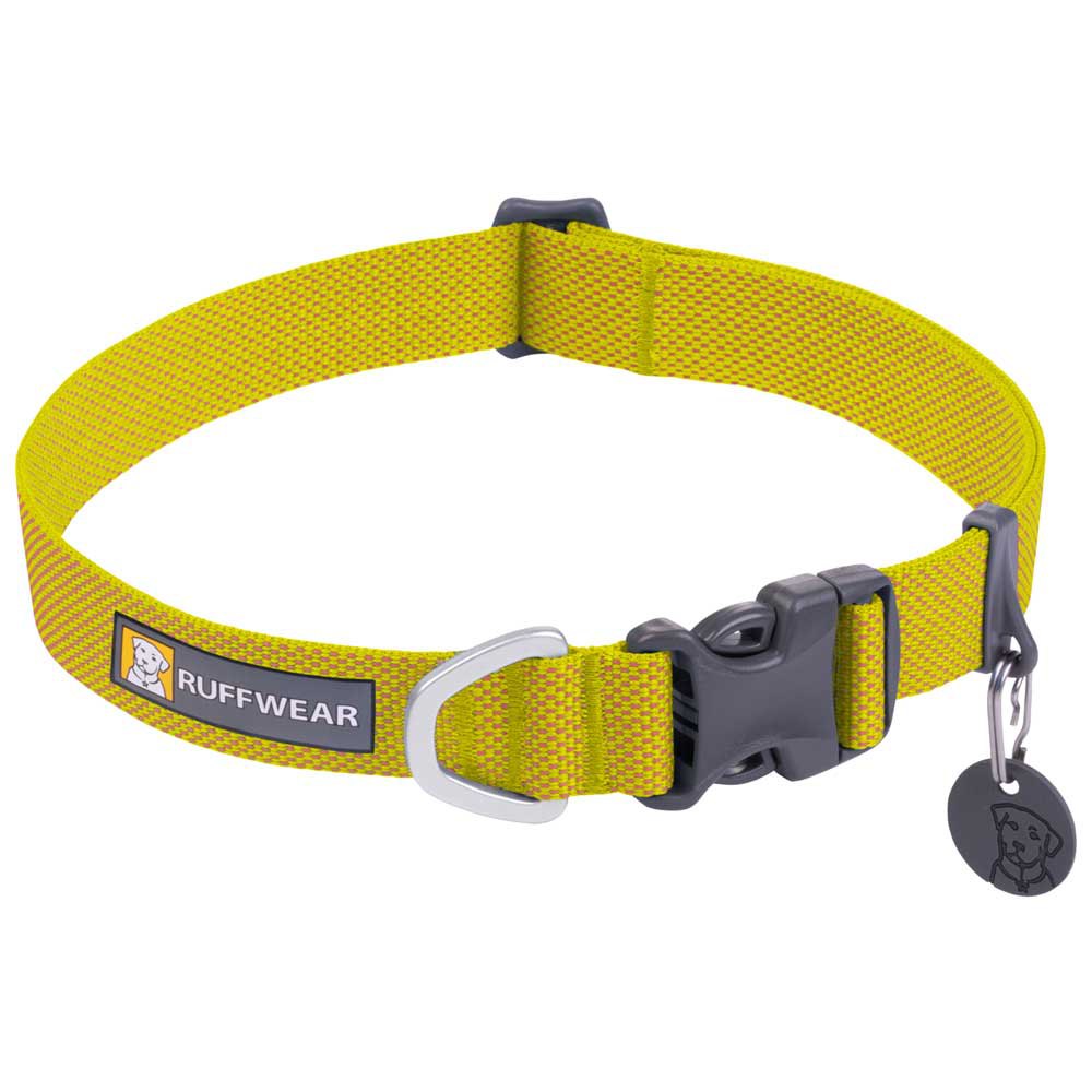 ruffwear hi & light™ dog collar jaune 36-51 cm