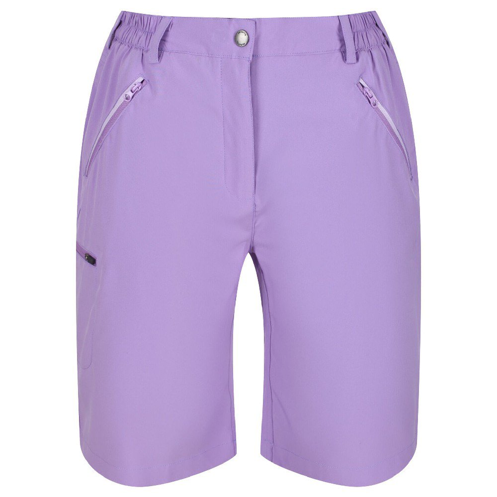 regatta xert stretch light shorts violet 36 femme