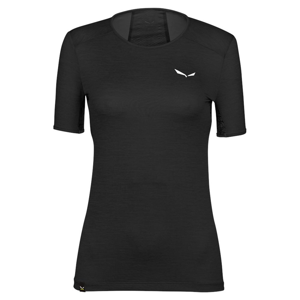 salewa puez graphic 2 dryton short sleeve t-shirt noir s femme