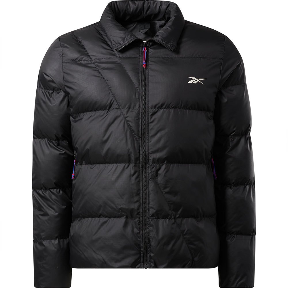 reebok outerwear urban synthetic down bomber jacket noir 2xl homme