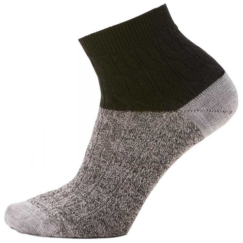 smartwool everyday cable short socks noir,gris eu 34-37 femme