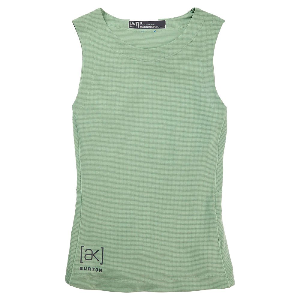 burton ak helium power dry t-shirt vert s femme