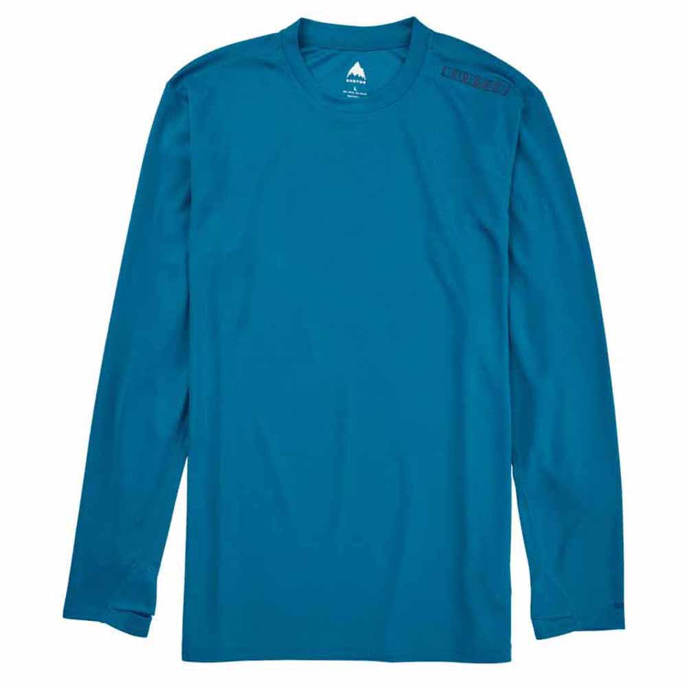 burton brand active long sleeve t-shirt bleu xs homme