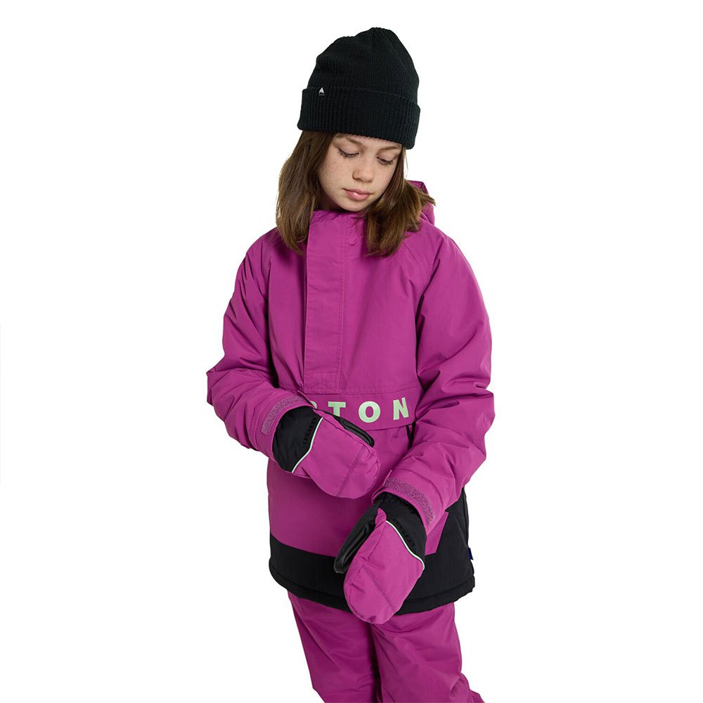burton frostner anorak jacket violet 12 years garçon