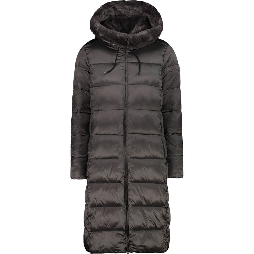 cmp coat fix hood 32k3086f jacket gris 2xs femme