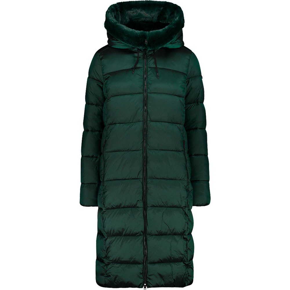 cmp coat fix hood 32k3086f jacket vert xs femme