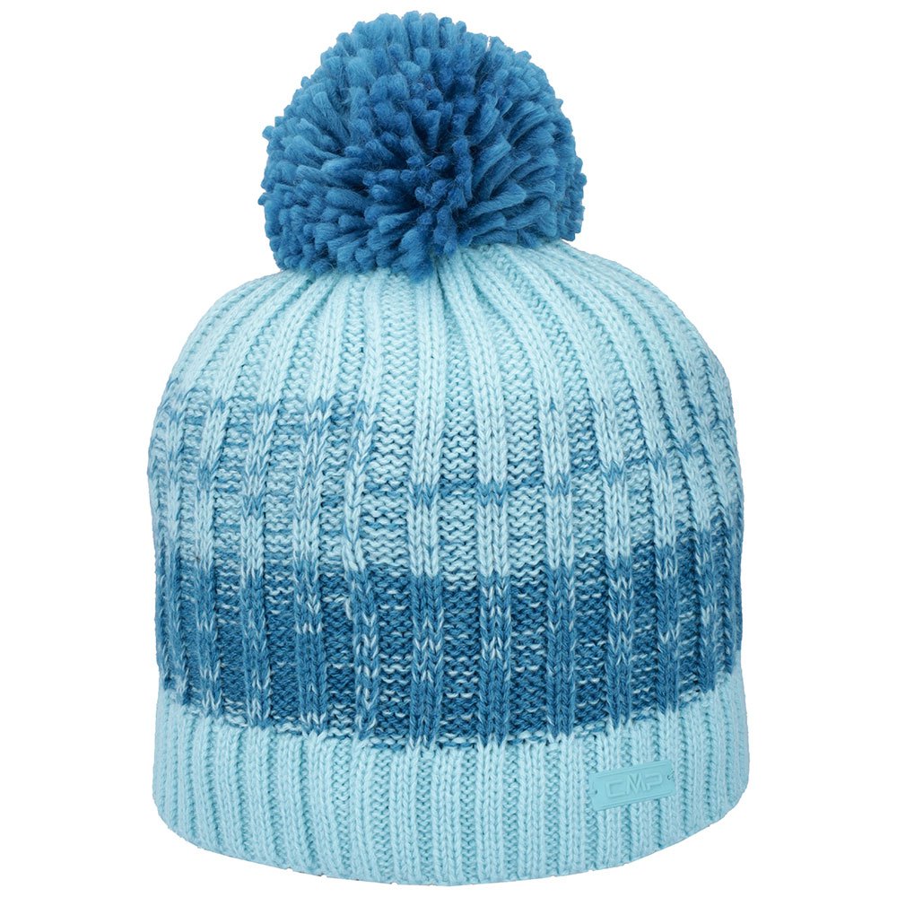 cmp knitted 5505618 beanie bleu  femme