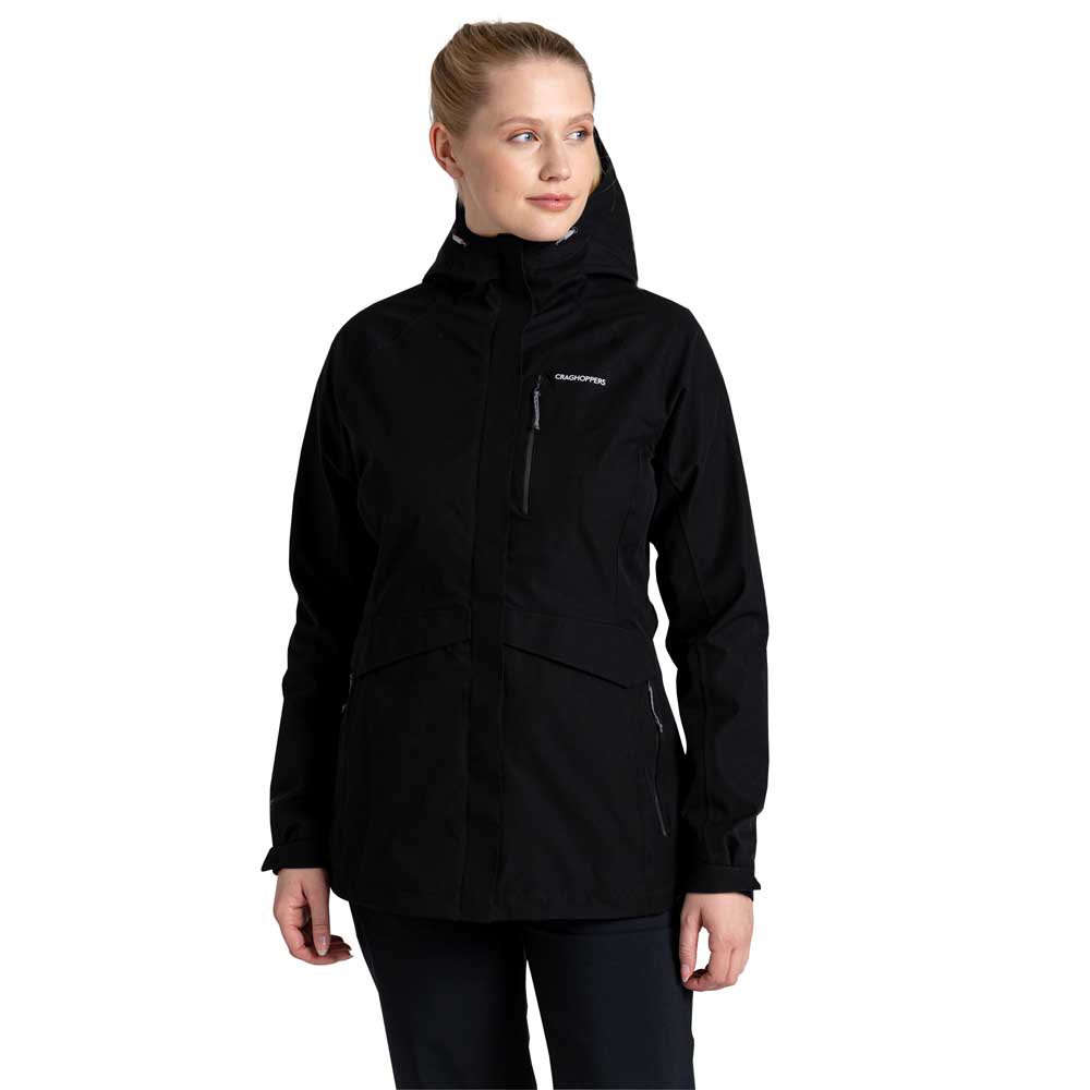 craghoppers caldbeck jacket noir 34 femme