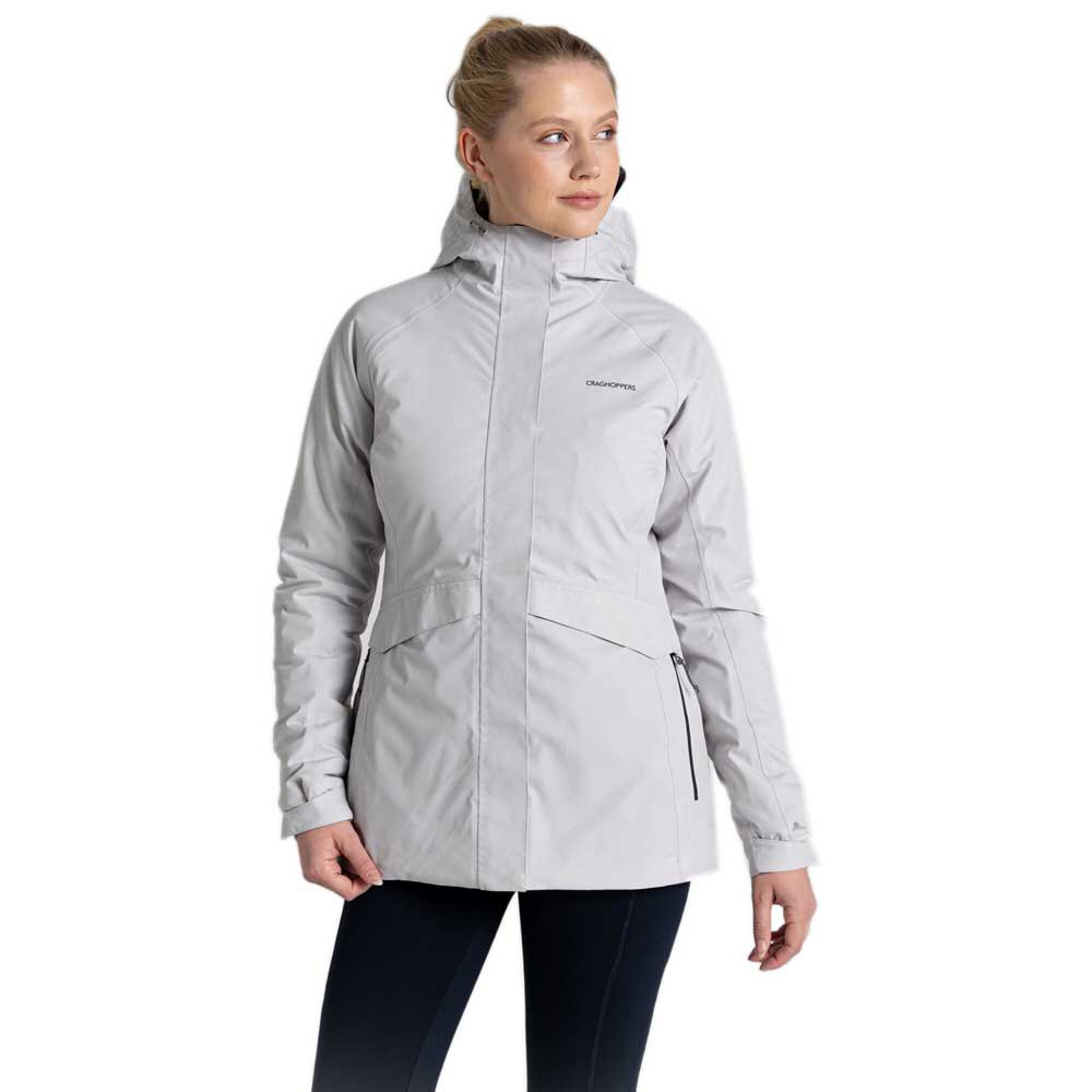 craghoppers caldbeck thermic jacket gris 14 femme