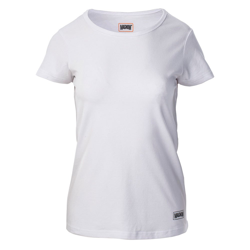 magnum essential short sleeve t-shirt blanc xs femme