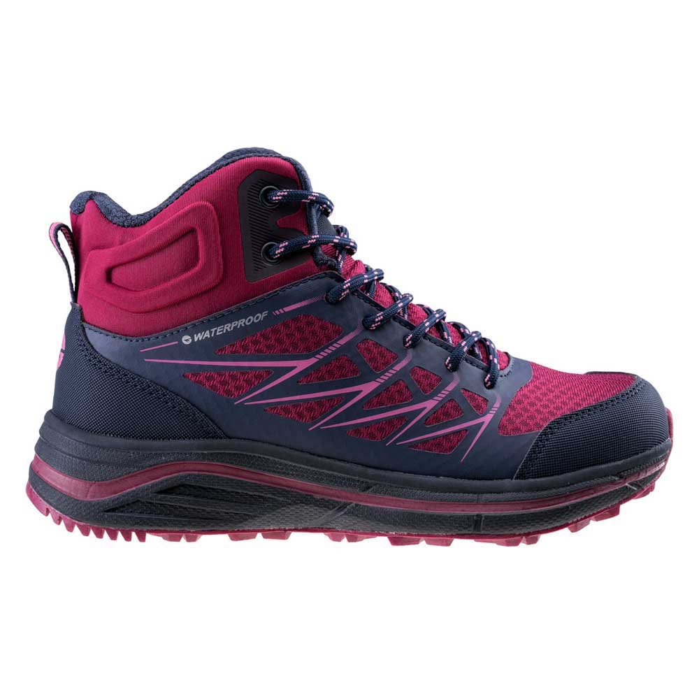 hi-tec rewile mid wp hiking boots rouge,bleu eu 36 femme