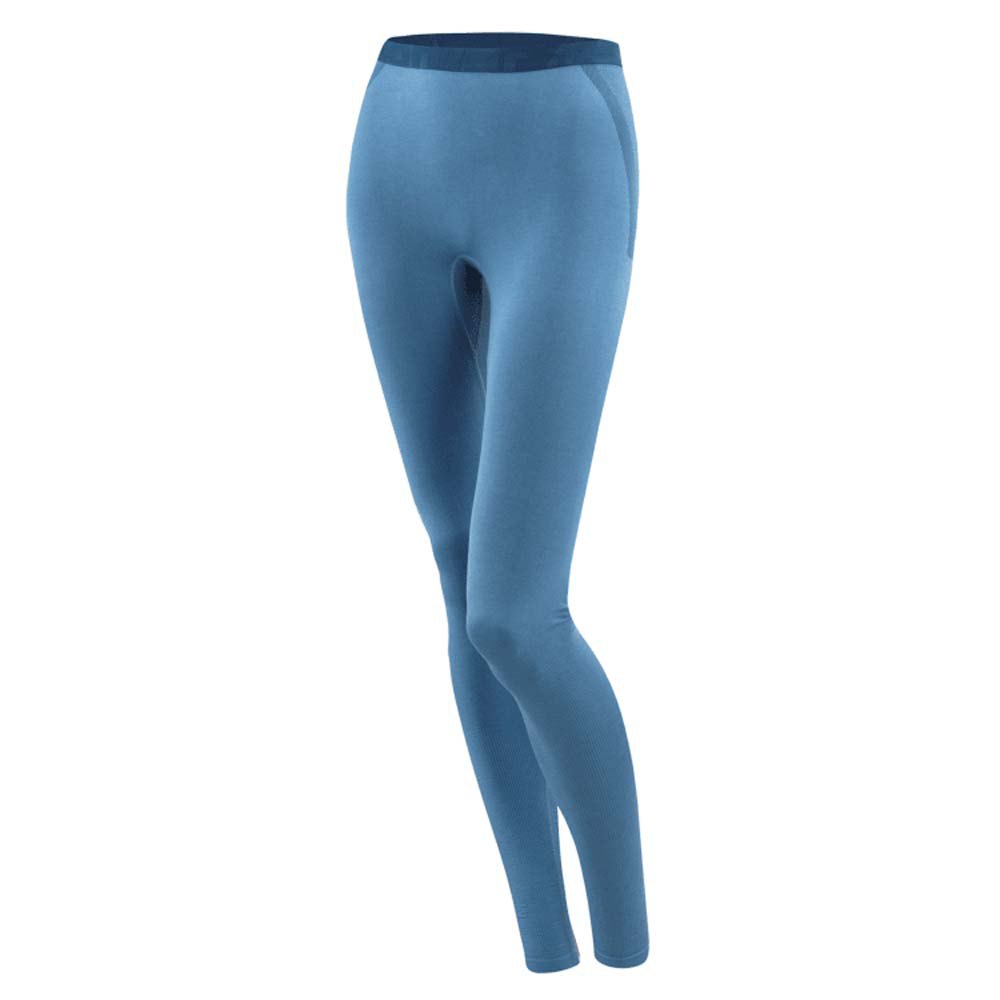 loeffler transtex® hybrid baselayer pants bleu l-xl femme