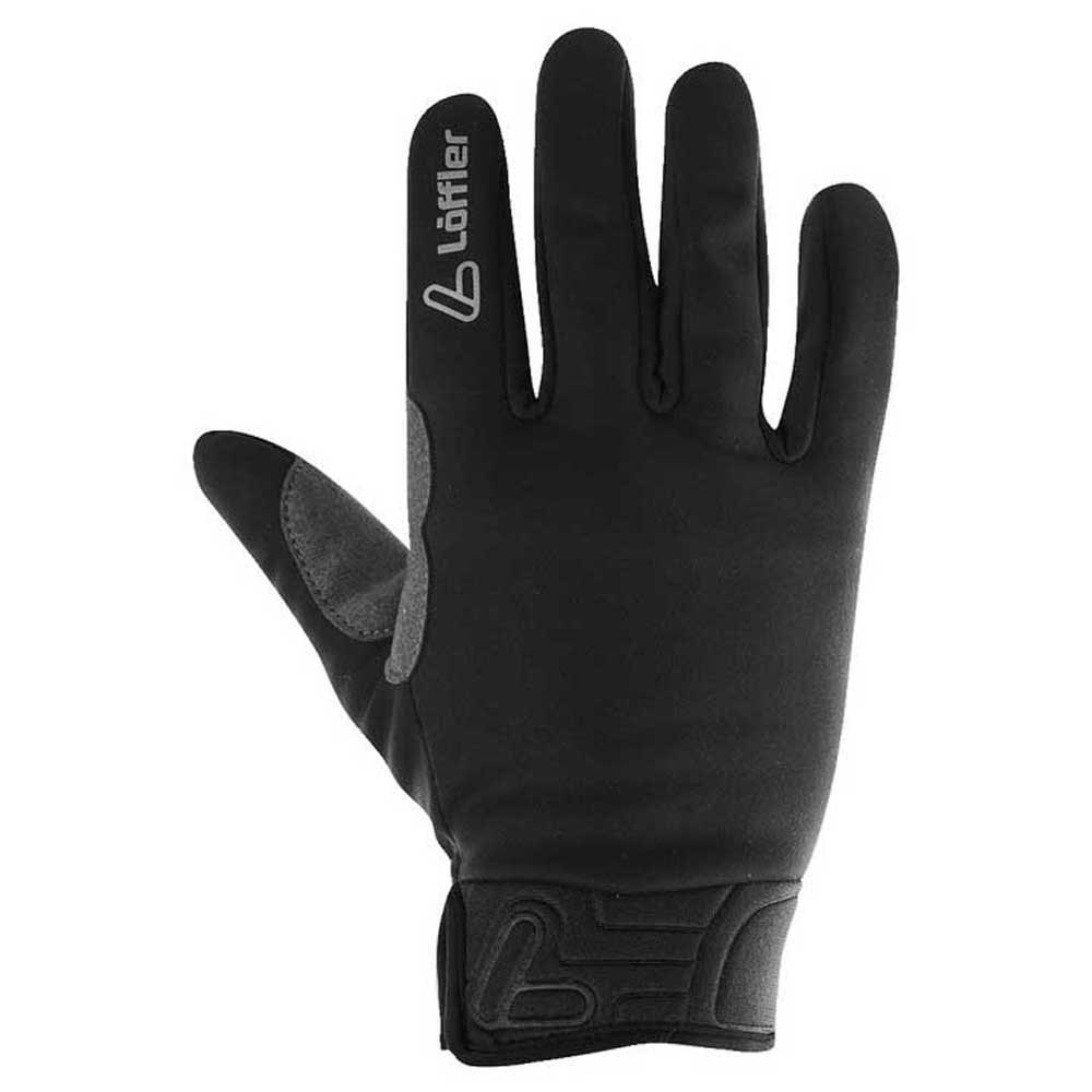 loeffler warm gloves noir 6.5 homme