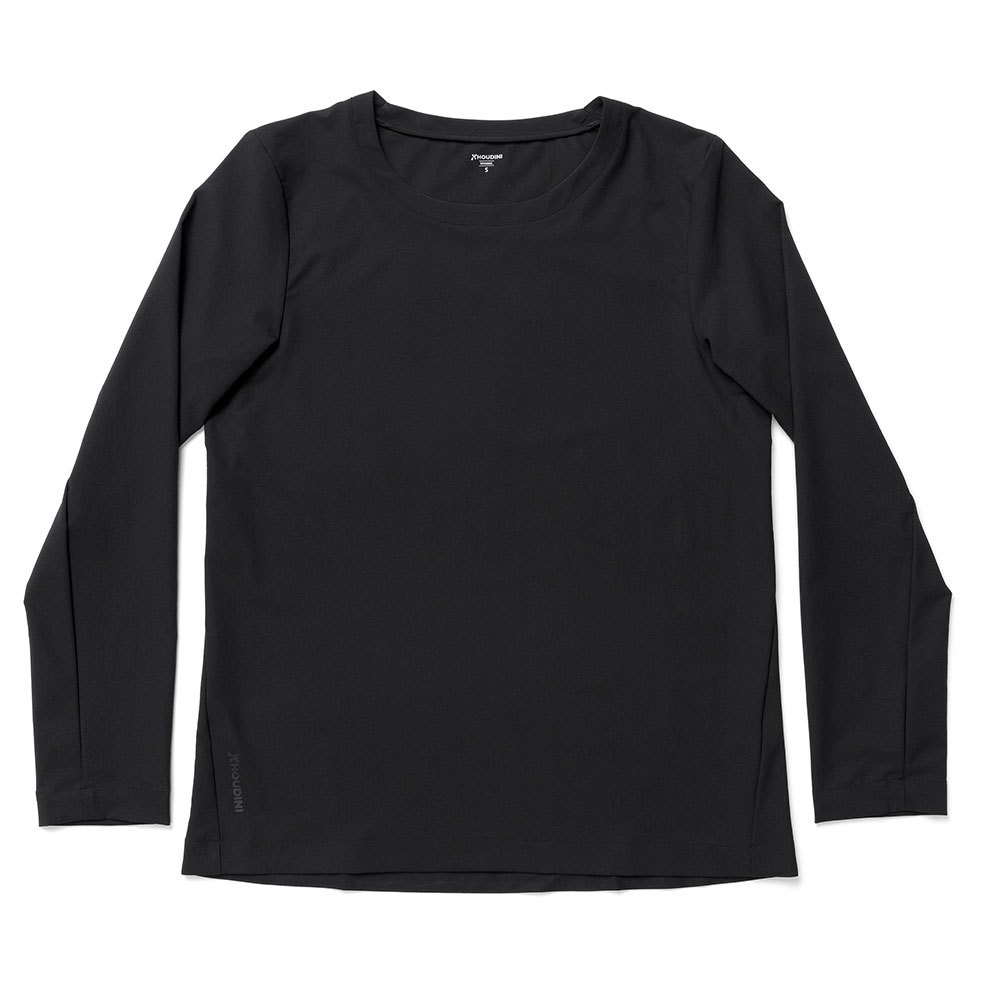 houdini cover crew long sleeve t-shirt noir 2xs femme