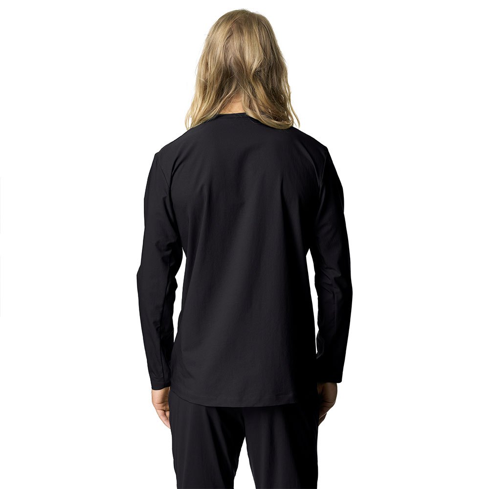 houdini cover long sleeve t-shirt noir 2xl homme