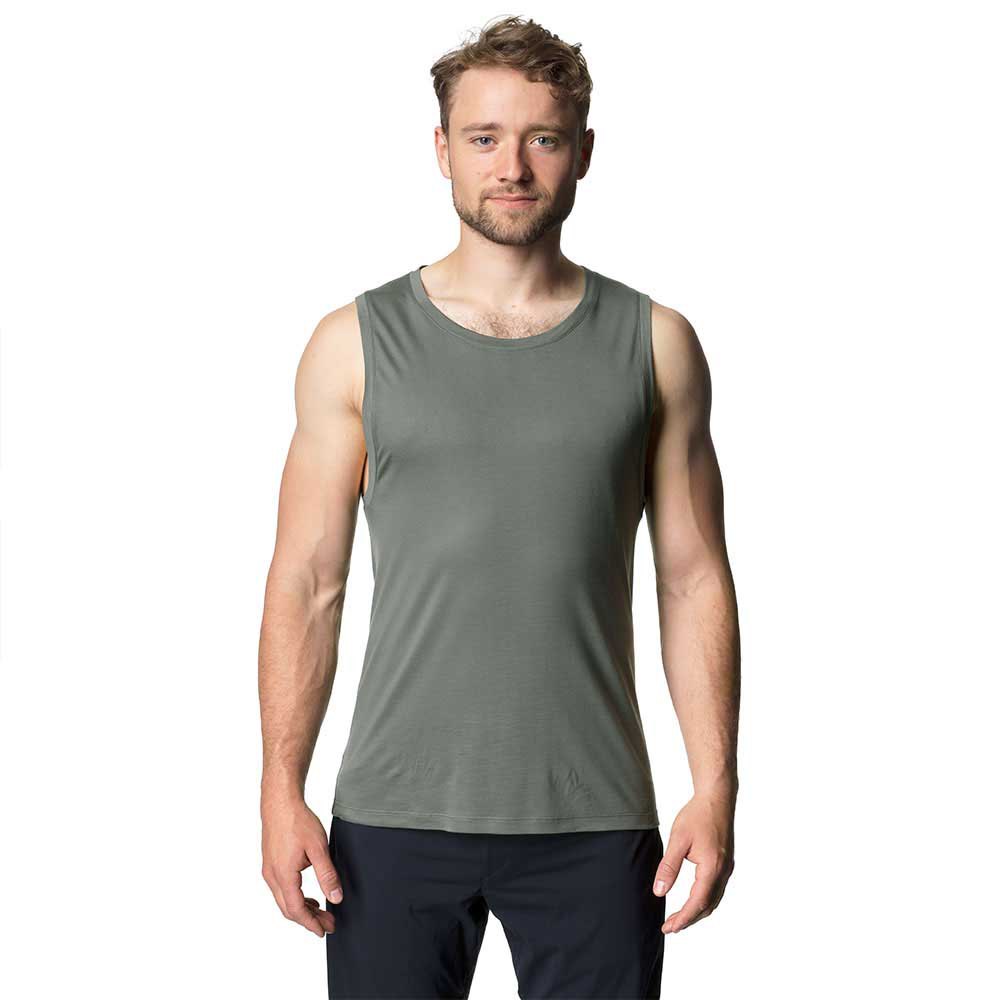 houdini tree sleeveless t-shirt gris 2xl homme