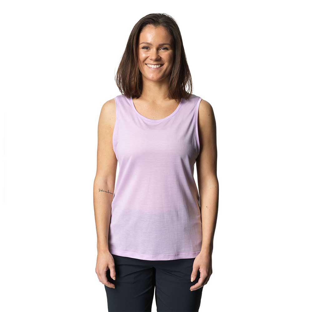houdini tree sleeveless t-shirt violet s femme