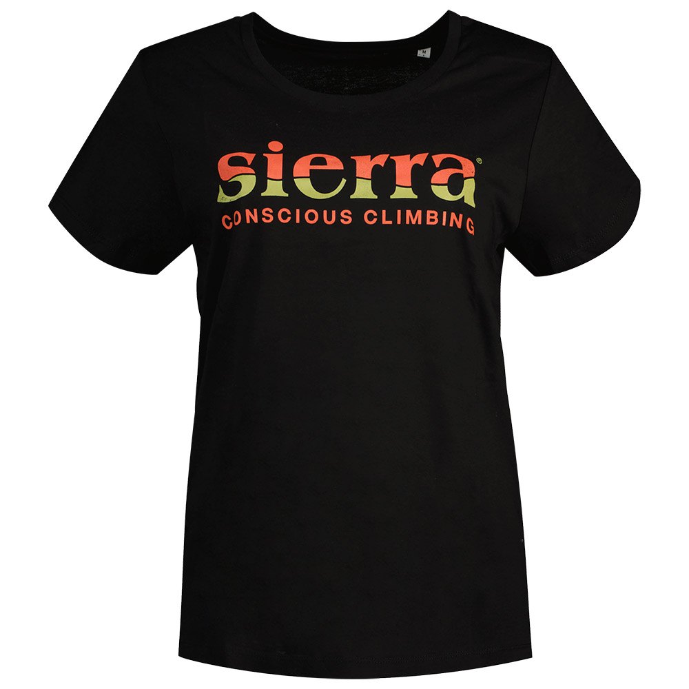 sierra climbing sierra short sleeve t-shirt noir l femme
