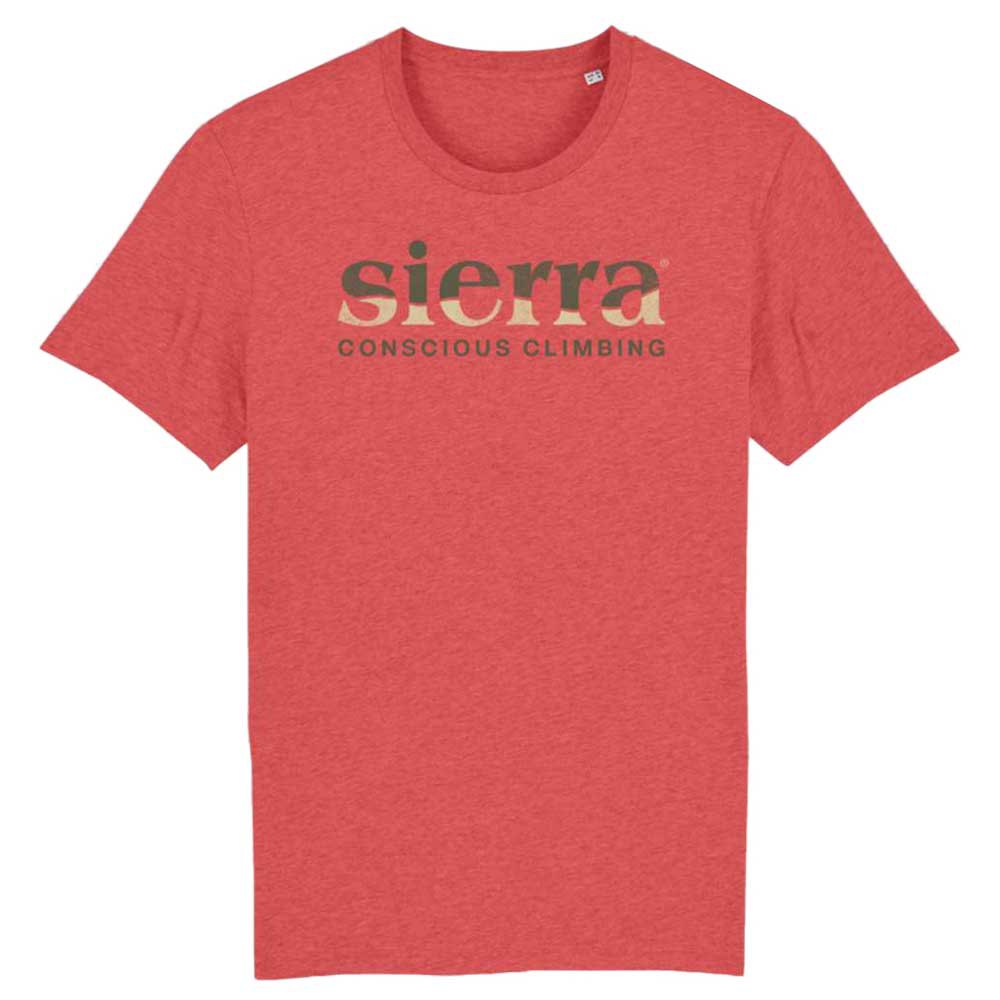 sierra climbing sierra short sleeve t-shirt orange s homme