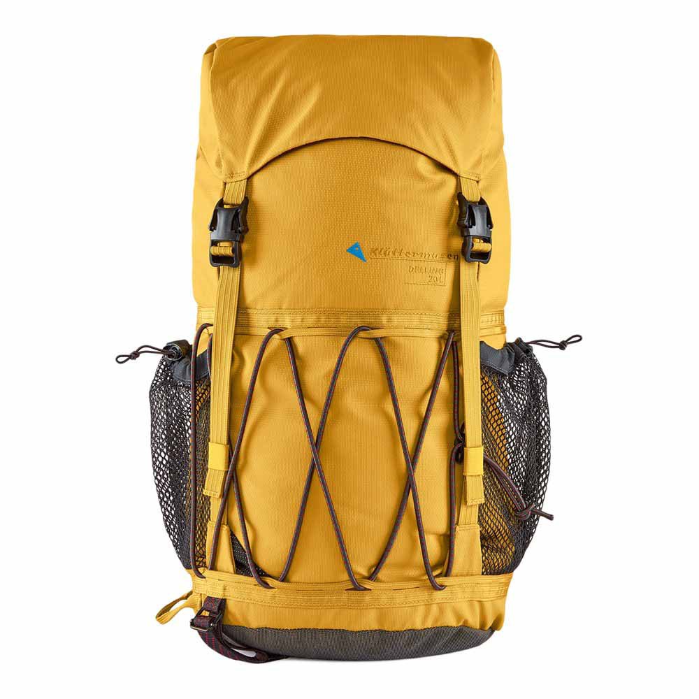 klättermusen delling backpack 20l jaune