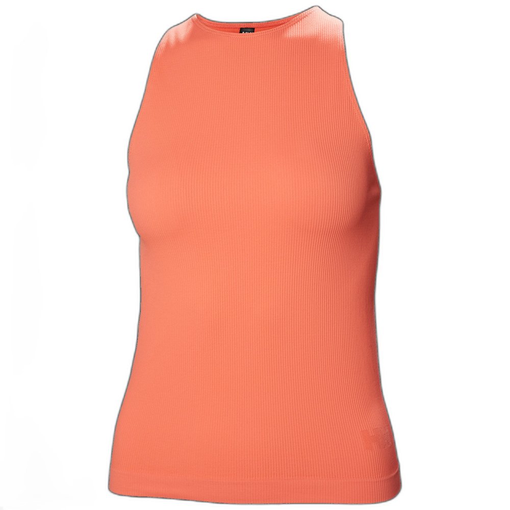 helly hansen allure seamless singlet sleeveless t-shirt orange xs femme
