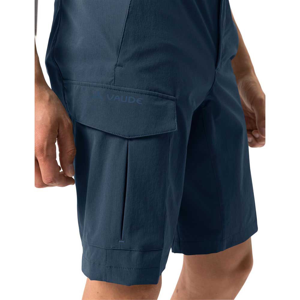 vaude elope bermuda shorts bleu 48 homme
