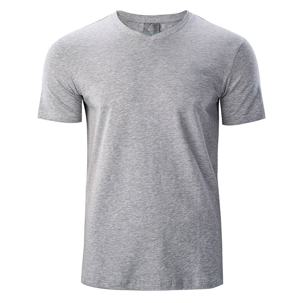 peak fw90033 short sleeve t-shirt gris m homme