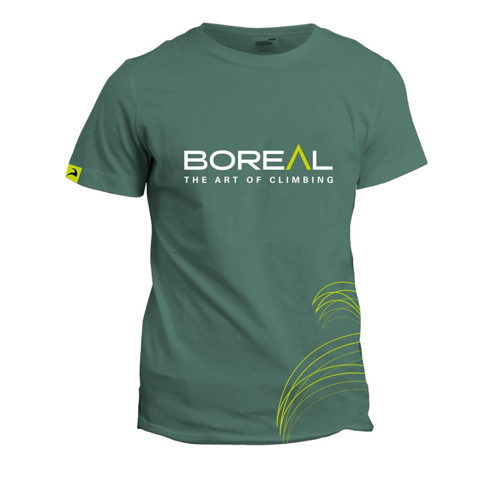 boreal 831 short sleeve t-shirt vert xl homme