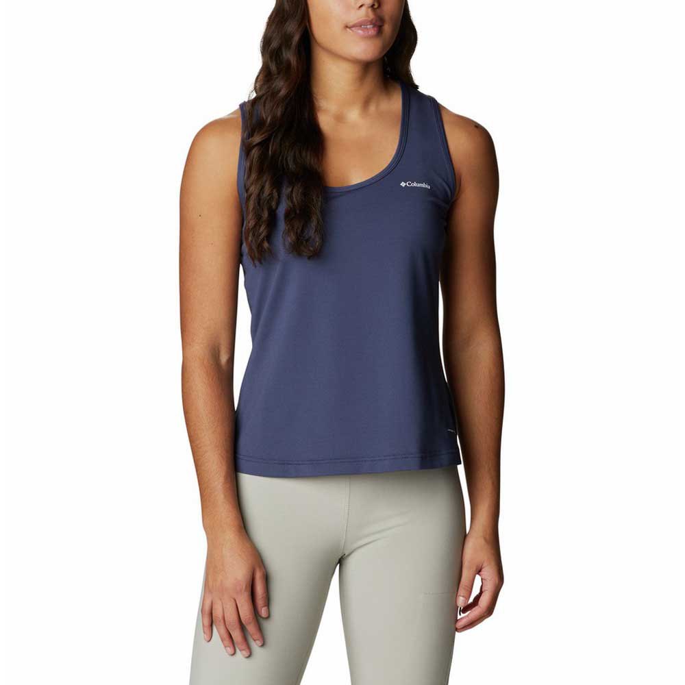 columbia hike™ performance sleeveless t-shirt bleu xl femme